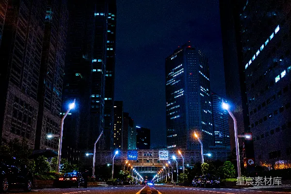 高清摄影 夜景城市街景