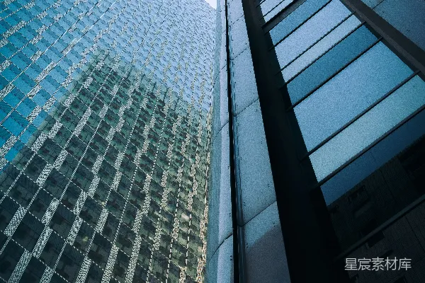 高清摄影 高楼建筑的低角度摄影