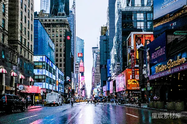 高清摄影 白天路上的人