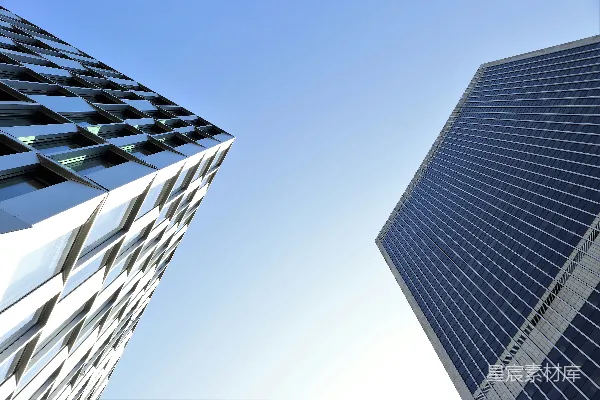 高清摄影 低角度拍摄高层建筑