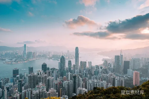 高清摄影 城市建筑的航拍摄影