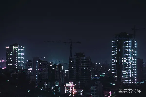 高清摄影 一个城市的夜晚