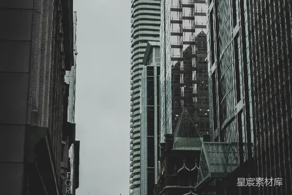 高清摄影 白天的白色和灰色混凝土建筑