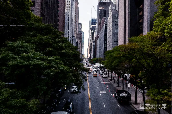 高清摄影 纽约市白天的景色