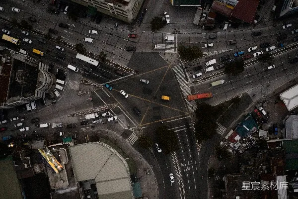高清摄影 城市鸟瞰图