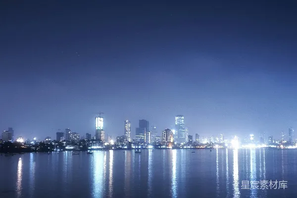 高清摄影 城市夜景全景摄影