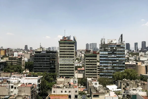 高清摄影 从高楼俯瞰城市景色
