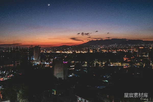 高清摄影 夜晚的城市