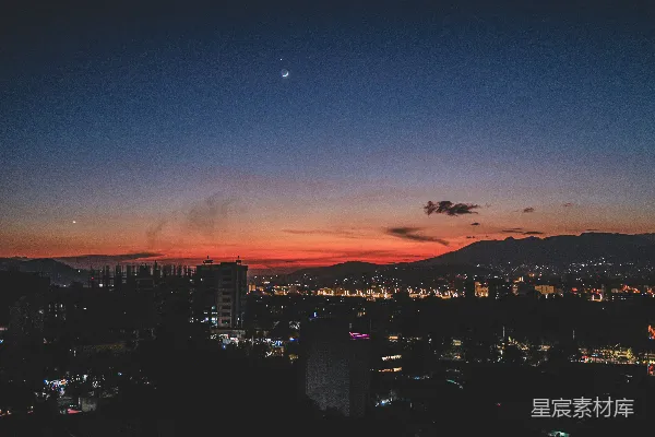 高清摄影 夜晚的城市
