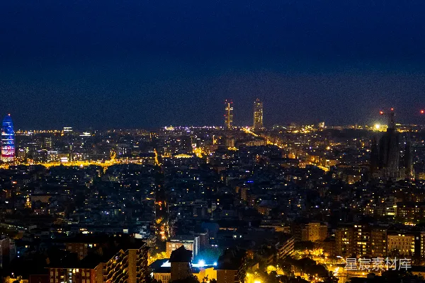 高清摄影 夜晚的城市