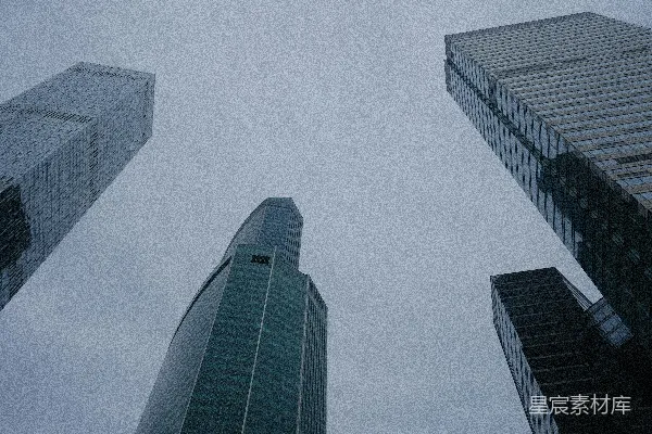 高清摄影 一组摩天大楼