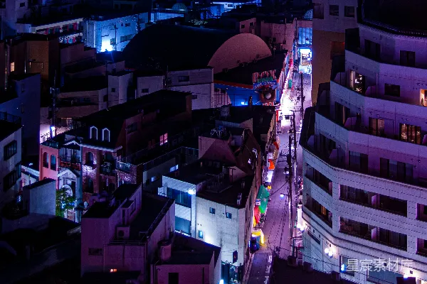 高清摄影 一个夜晚的城市