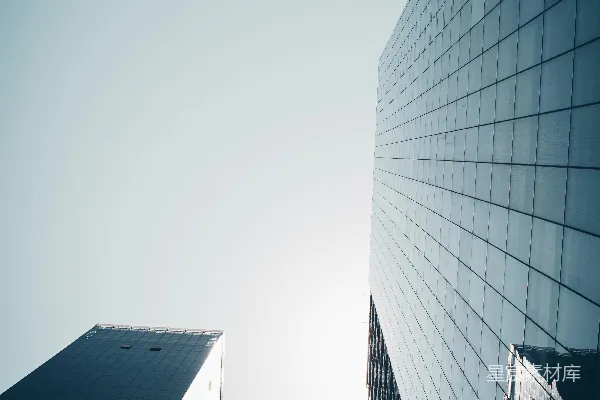 高清摄影 高角度拍摄的高层建筑