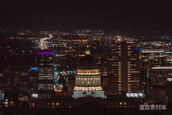 高清摄影 夜晚的城市