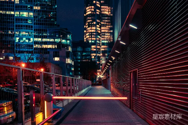高清摄影 夜晚的城市