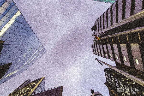高清摄影 一群高楼大厦