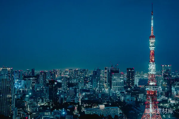 高清摄影 东京塔和夜景