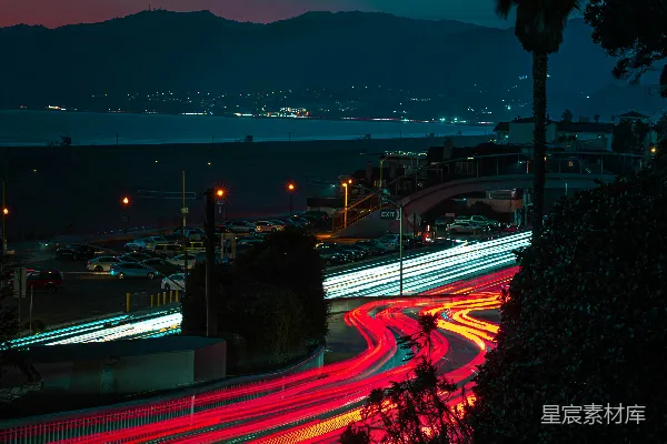 高清摄影 夜晚的城市景色
