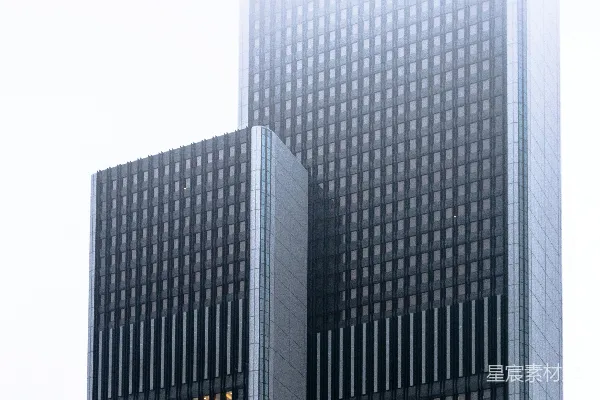高清摄影 两座高层建筑
