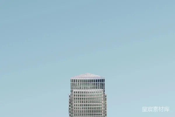 高清摄影 白色高层建筑