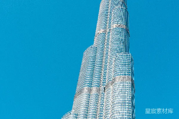 高清摄影 哈利法塔，迪拜