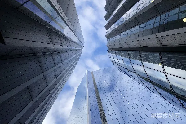 高清摄影 低角度拍摄高楼建筑