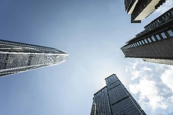 高清摄影 低角度拍摄高楼建筑