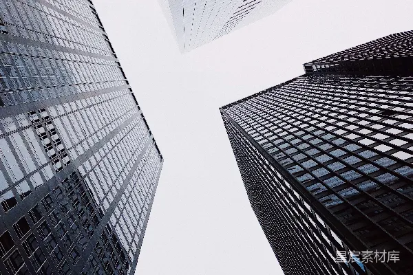高清摄影 低角度拍摄高楼建筑