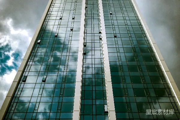 高清摄影 低角度拍摄高楼建筑