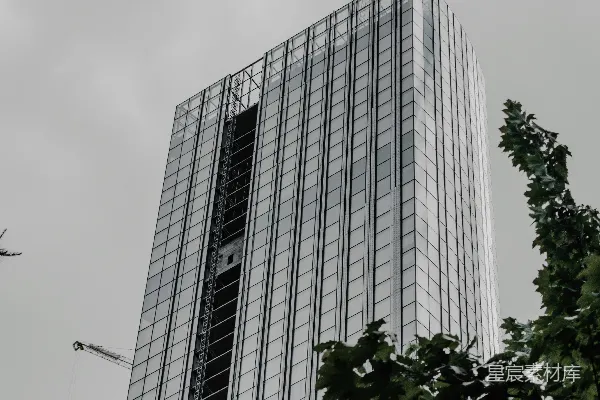 高清摄影 白色和黑色的混凝土建筑