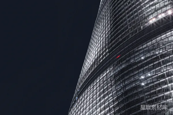 高清摄影 黑白玻璃墙的建筑