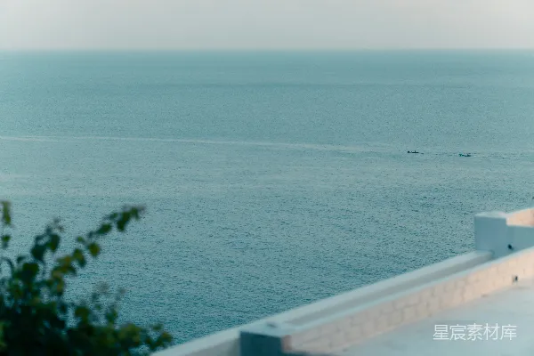 阳台上的水景 vista 从阳台俯瞰水面