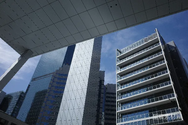高清摄影 城市中的一些非常高的建筑的景象
