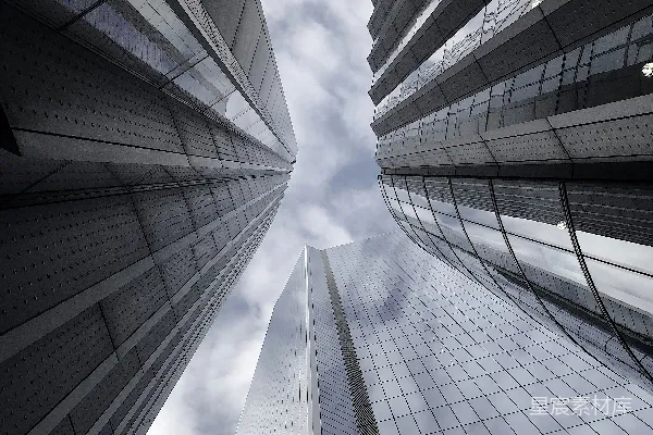 高清摄影 灰度照片的高楼建筑
