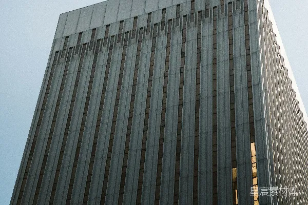 高清摄影 灰色建筑的建筑摄影