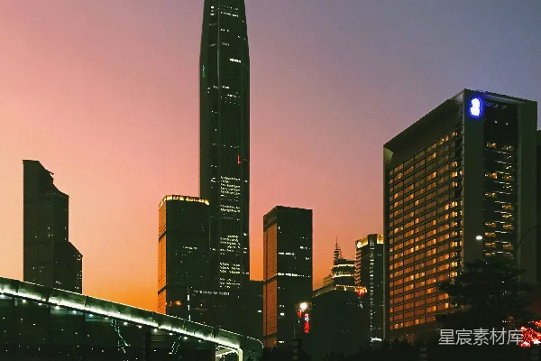 高清摄影 夜晚的城市