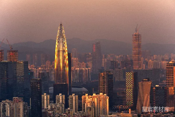 高清摄影 白天的高层建筑