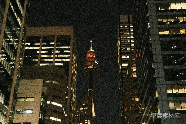 高清摄影 一座城市的夜晚