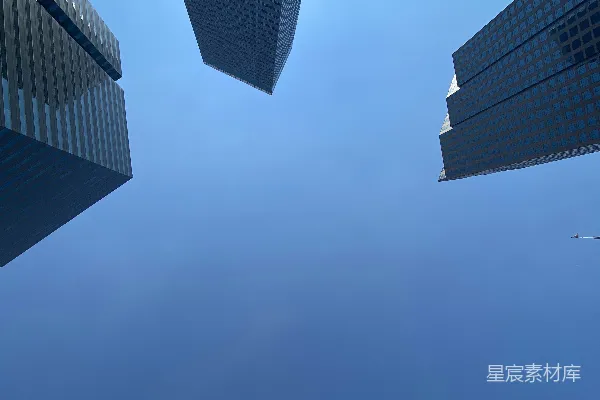 高清摄影 低角度拍摄高楼建筑
