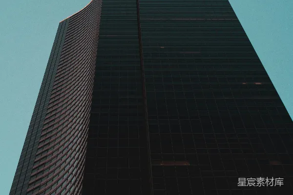 高清摄影 低角度拍摄的建筑物照片