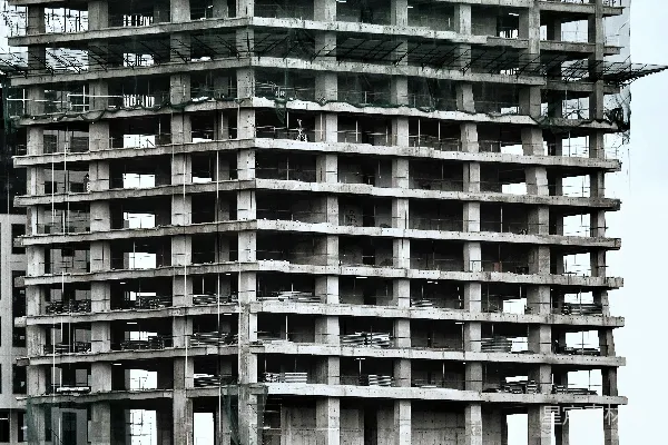 高清摄影 棕色和黑色的混凝土建筑