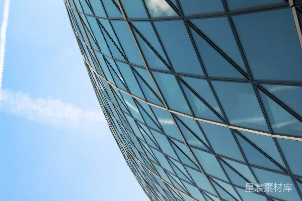 高清摄影 玻璃建筑的建筑摄影