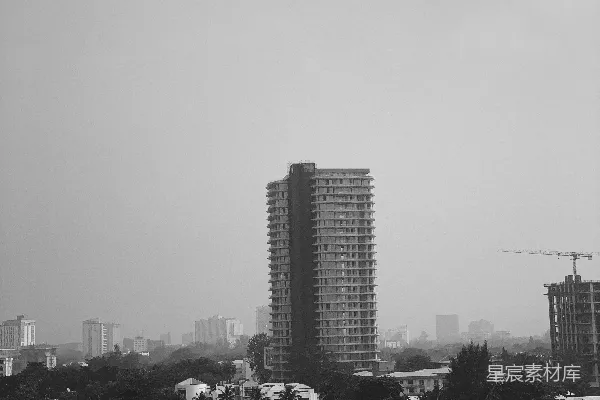 高清摄影 灰色混凝土建筑