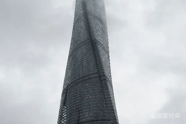 高清摄影 螺旋式高层建筑