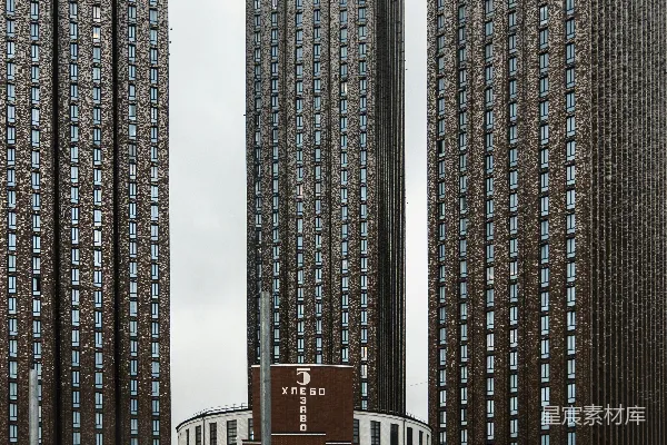 高清摄影 一组高楼建筑