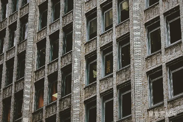 高清摄影 白色和棕色的混凝土建筑