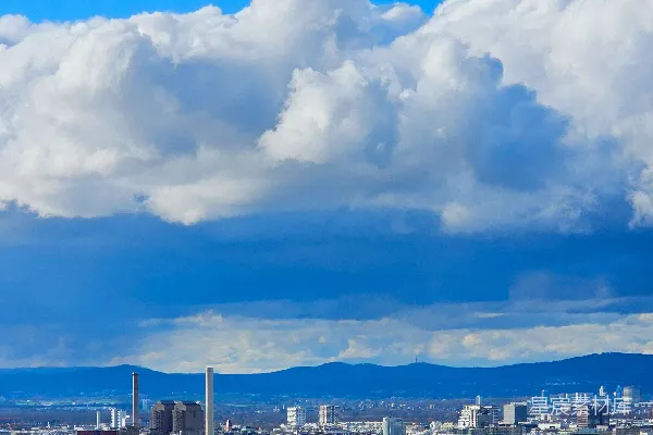 高清摄影 从高楼俯瞰城市景色