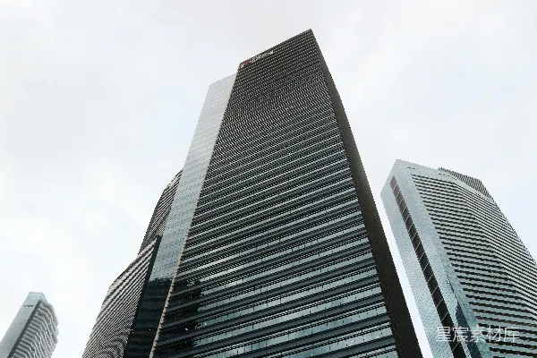 高清摄影 黑白混凝土建筑