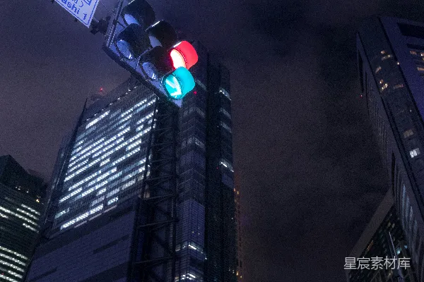 高清摄影 红绿灯