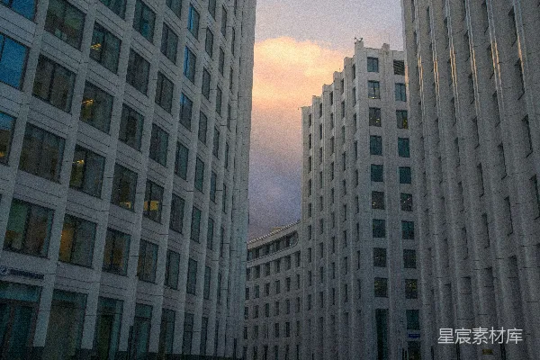 高清摄影 城市中的高楼建筑